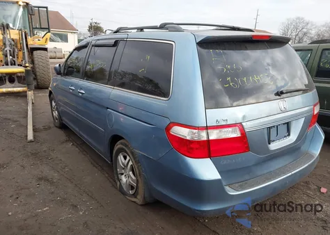 2006 Honda Odyssey Ex z USA, uszkodzony, nr VIN 5FNRL38436B086163